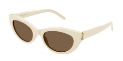 Saint Laurent SL M115 - 004 IVORY brown