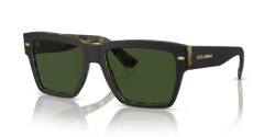 Dolce&Gabbana DG 4431 - 340471 MATTE BLACK ON YELLOW HAVANA dark green