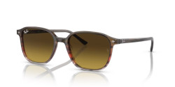 Ray-Ban RB  2193 LEONARD - 138085 STRIPED BROWN & RED brown