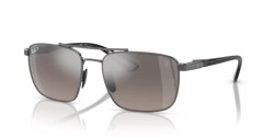 Ray-Ban RB 3715M - F0845J GUNMETAL silver polarized