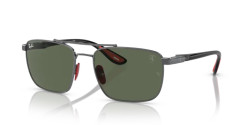 Ray-Ban RB 3715M - F00171 GUNMETAL dark green