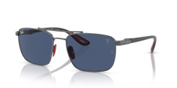 Ray-Ban RB 3715M - F08580 GUNMETAL dark blue