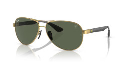 Ray-Ban RB 8331M  - F00871 ARISTA GOLD dark green