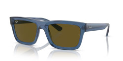 Ray-Ban 4396 WARREN - 668073 TRANSPARENT DARK BLUE dark brown