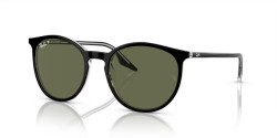 Ray-Ban RB 2204  - 919/58 BLACK ON TRANSPARENT polarized green