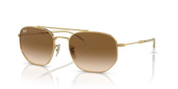 Ray-Ban RB 3707 - 001/51 GOLD brown