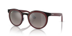 Ray-Ban RB 3710 BONNIE - 92615J RED ON BLACK silver