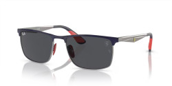 Ray-Ban RB 3726M - F08687 BLUE ON GUNMETAL  dark grey