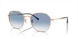 Ray-Ban RB 3809 - 92623F ROSE GOLD clear blue