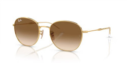 Ray-Ban RB 3809 - 001/51 GOLD clear brown