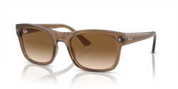 Ray-Ban RB 4428 - 664051 TRANSPARENT LIGHT BROWN clear brown