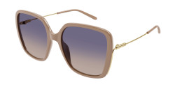 Chloe CH 0173S - 003 NUDE/GOLD blue double gradient