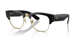 Ray-Ban RX 0316V MEGA CLUBMASTER - 2000 BLACK ON GOLD