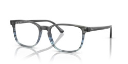 Ray-Ban RX 5418 - 8254 STRIPED GREY & BLUE