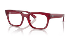 Ray-Ban RX 7217 CHAD - 8265 TRANSPARENT RED