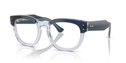 Ray-Ban RX 0298V MEGA HAWKEYE - 8324 BLUE ON TRANSPARENT BLUE