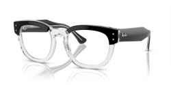 Ray-Ban RX 0298V MEGA HAWKEYE - 2034 BLACK ON TRANSPARENT