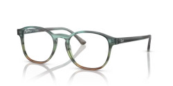 Ray-Ban RX 5417 - 8252 STRIPED BLUE & GREEN