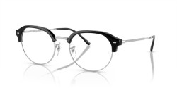 Ray-Ban RX 7229 - 2000 BLACK ON SILVER