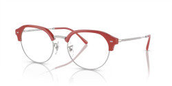 Ray-Ban RX 7229 - 8323 RED ON SILVER