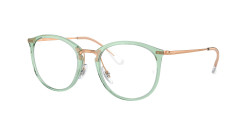 Ray-Ban RB 7140 - 8337 TRANSPARENT GREEN