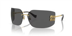 Miu Miu MU 54YS - 5AK5S0 GOLD dark grey