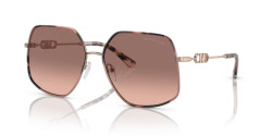Michael Kors 1127J EMPIRE BUTTERFLY - 110813 ROSE GOLD/PINK TORTOISE brown pink gradient