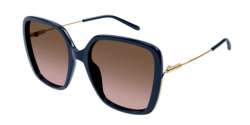 Chloe CH 0173S - 006 BLUE/GOLD red gradient
