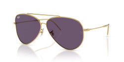 Ray-Ban RBR 0101S AVIATOR REVERSE - 001/1A GOLD violet