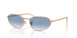 Ray-Ban RB 3734 - 92023F ROSE GOLD clear & blue
