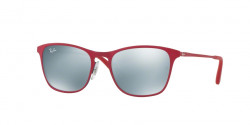 Ray-Ban RJ 9539 S Junior 256/30  RUBBER FUXIA/TORQUOISE, flash grey
