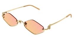 Gucci GG 1604S - 004 GOLD yellow flash