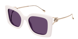 Gucci GG 1567SA - 003 IVORY/GOLD violet