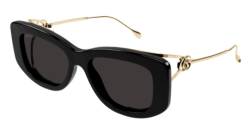 Gucci GG 1566S - 001 BLACK/GOLD grey