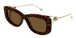 Gucci GG 1566S - 002 HAVANA/GOLD brown