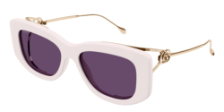 Gucci GG 1566S - 003 IVORY/GOLD violet