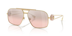 Versace VE 2269 - 10027E GOLD light pink mirror gradient silver