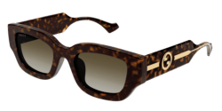 Gucci GG 1558SK - 002 HAVANA/CRYSTAL brown