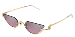 Gucci GG 1603S - 003 GOLD pink gradient mirror