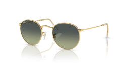 Ray-Ban RB 3447 ROUND METAL - 001/BH GOLD green vintage