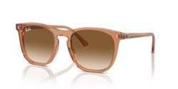 Ray-Ban RB 2210 - 676451 TRANSPARENT BROWN clear & brown