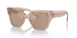 Dolce&Gabbana DG 4471 - 34325A TRANSPARENT CAMEL light brown mirror flash gold