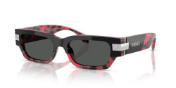 Versace VE 4465 - 545787 TOP BLACK/RED HAVANA dark grey