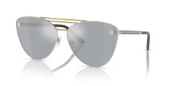 Versace VE 2267 - 15141U SILVER/GOLD blue mirror silver