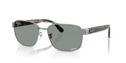 Ray-Ban RB 3751CH - 004/3R GUNMETAL polarized light blue