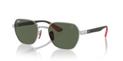 Ray-Ban RB 3794M - F03171 SILVER dark green