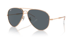 Ray-Ban RB 3825 OLD AVIATOR - 9202R5 ROSE GOLD blue