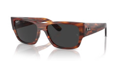 Ray-Ban RB 0947S - 954/48 STRIPED HAVANA polarized black