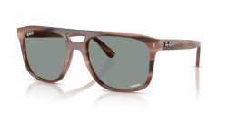 Ray-Ban RB 2213CH - 1423O9 HAVANA BROWN polarized light blue