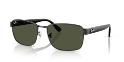 Ray-Ban RB 3750 - 002/31 BLACK g-15 green